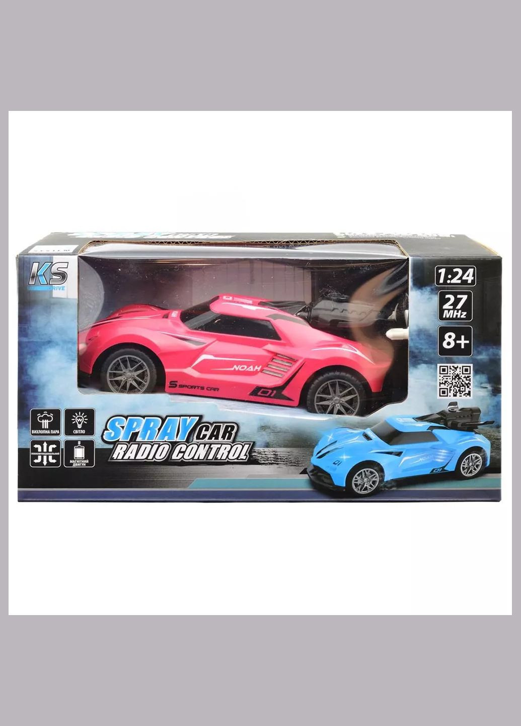 Машинка Car Sport 1:24 на радиоуправлении розовый (SL-354RHP) KS Drive (326805752)