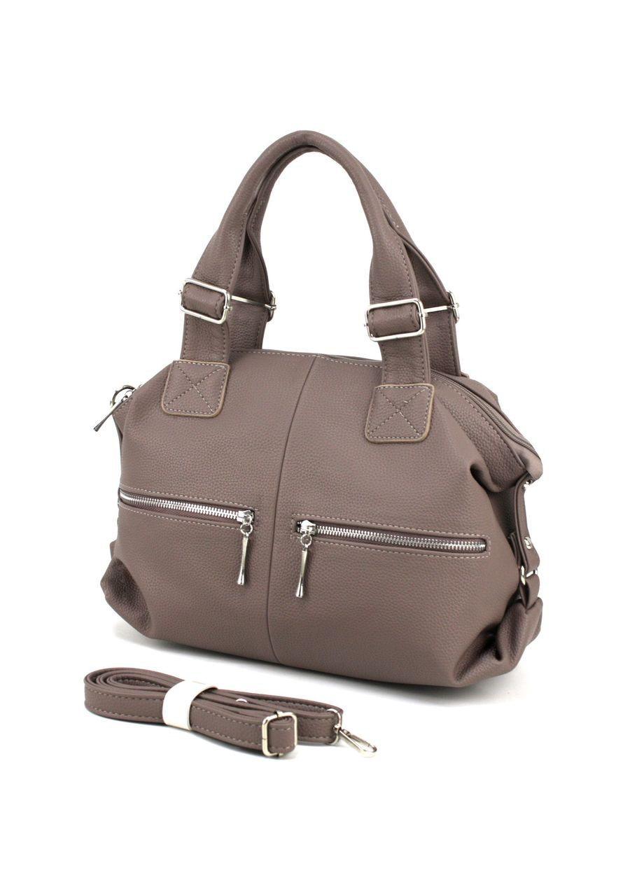 Класична жіноча сумка з екошкіри на плече 562181 Voila (353302832)