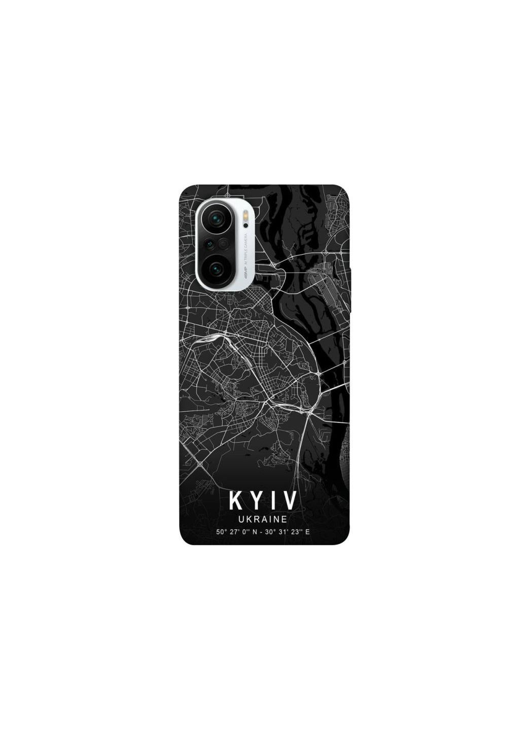 Чохол на Xiaomi Redmi K40 / K40 Pro / K40 Pro+ / Poco F3 Kyiv map Frontalka (356090768)