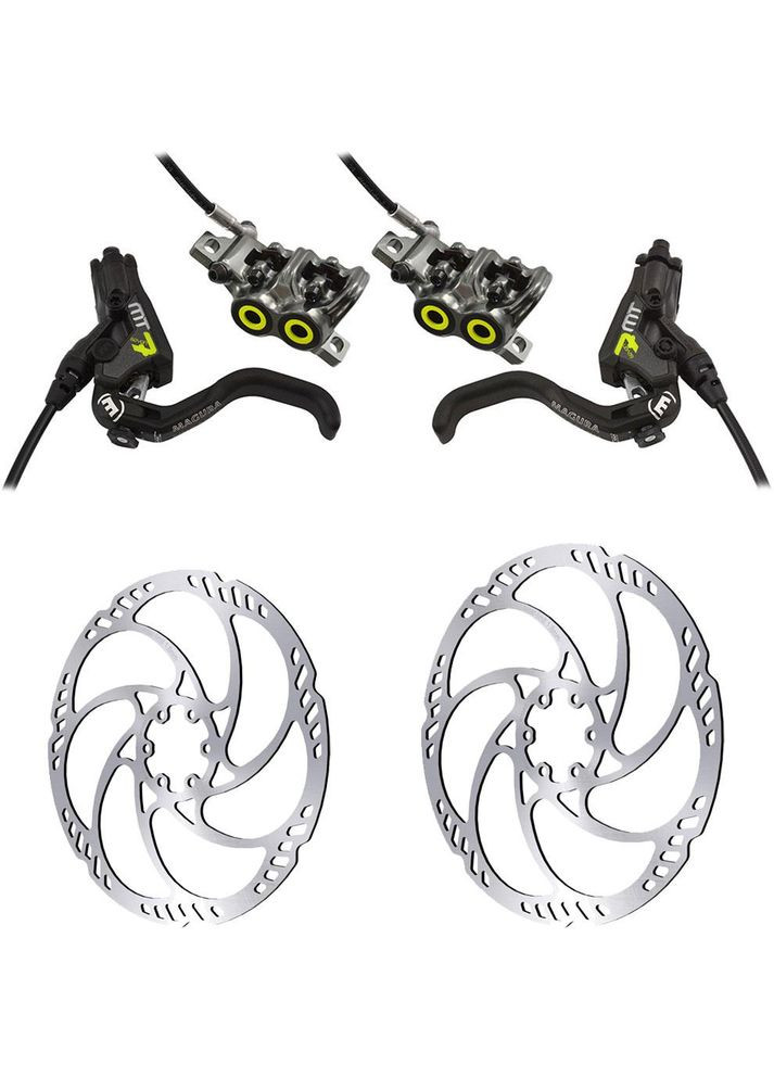 Тормозная система MT7 Pro HC + ротора Storm HC 180/203 мм Magura (365784499)