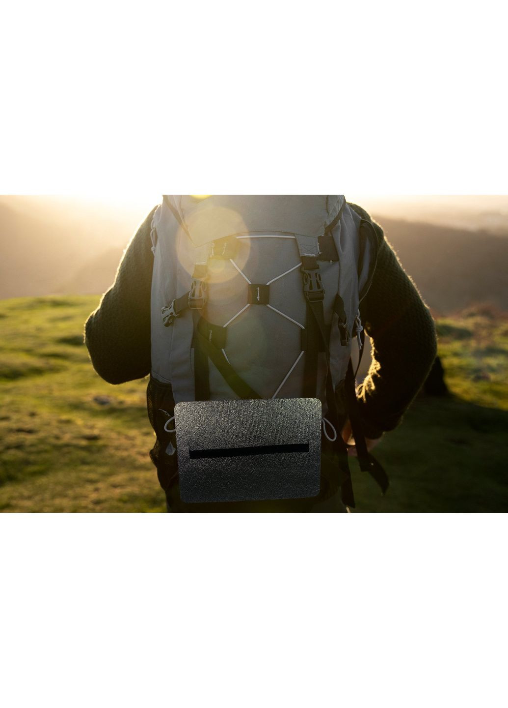 Каремат килимок-сидіння ламіноване ALU (350х295х12мм) 16-068-IS Poputchik (323213109)