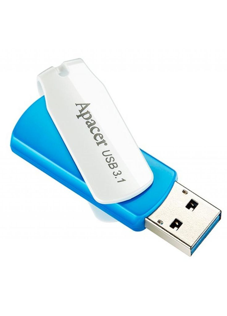 USB флеш накопичувач (AP64GAH357U1) Apacer 64gb ah357 blue usb 3.1 (268146063)