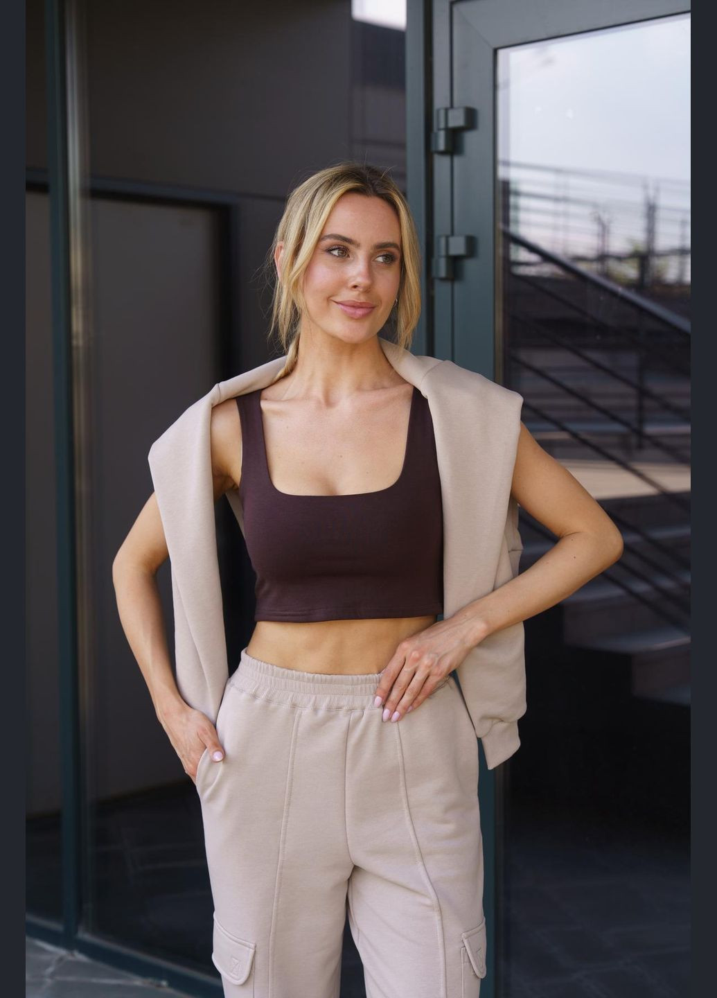 Костюм женский "Asty" мокко No Brand (331812713)