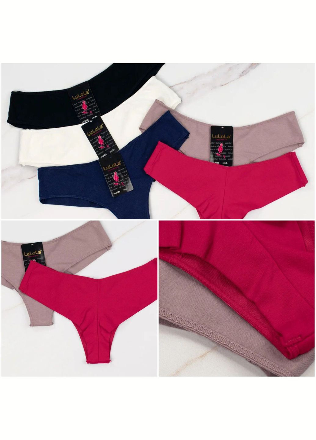 Женские трусики-танга, красные. LuLoLa (322579096)