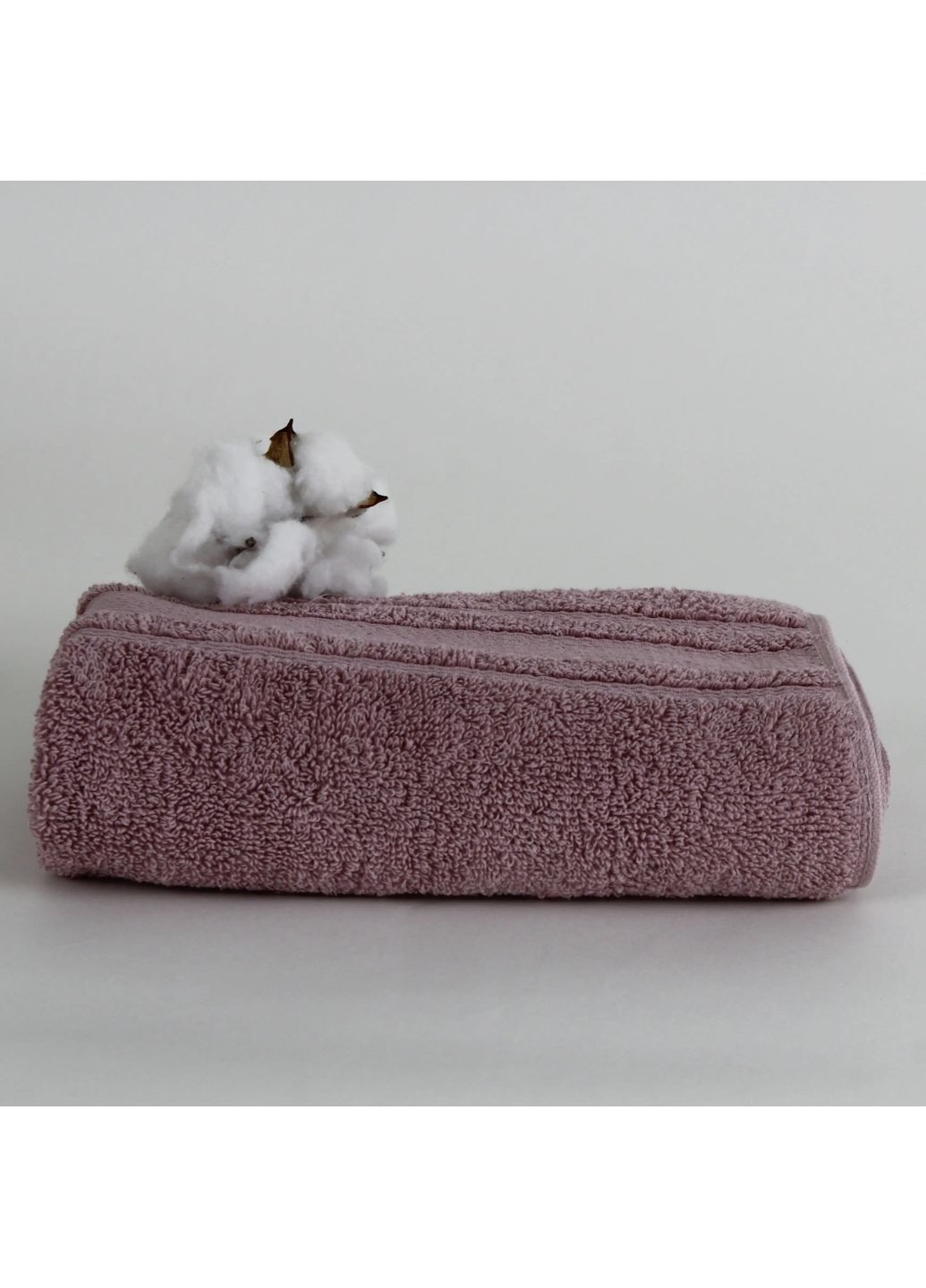 Хлопковое полотенце для тела 70*140 см, 550 г/м2 Fancy Светло-розовый (285105090) ТЕП однотонный светло-розовый