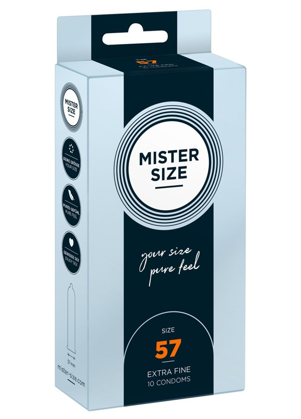Презервативы MISTER SIZE (57 мм) 10шт No Brand (284236334)