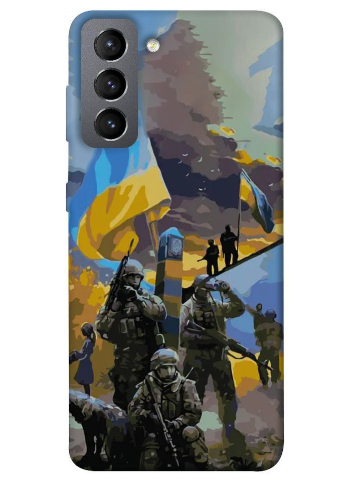 Чехол с принтом для Samsung Galaxy S21 FE / на самсунг галаксе с21 фе украинский принт No Brand (339873193)