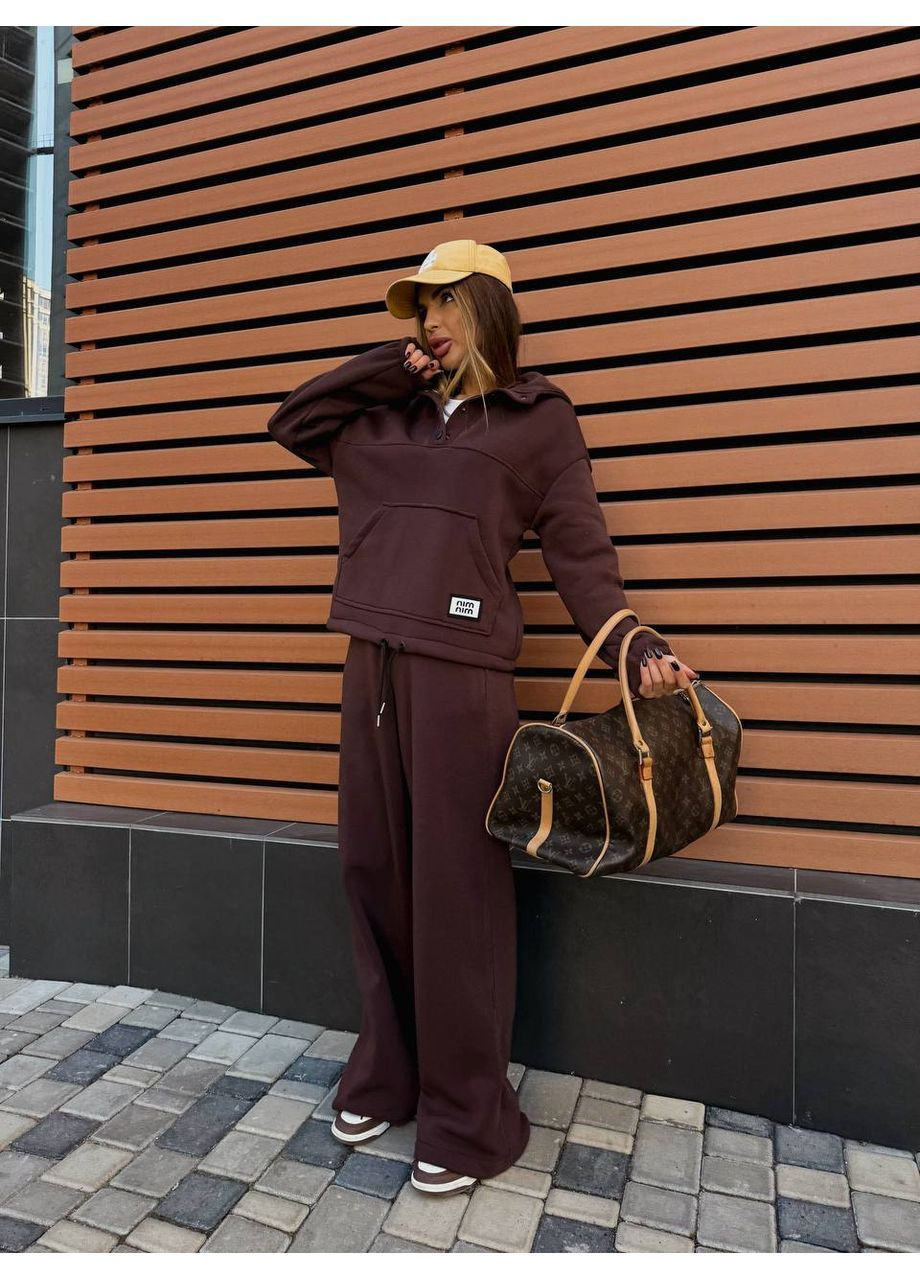 Костюм 1071 китайская трехнить на флисе, штаны и кофта. Україна (371575578)