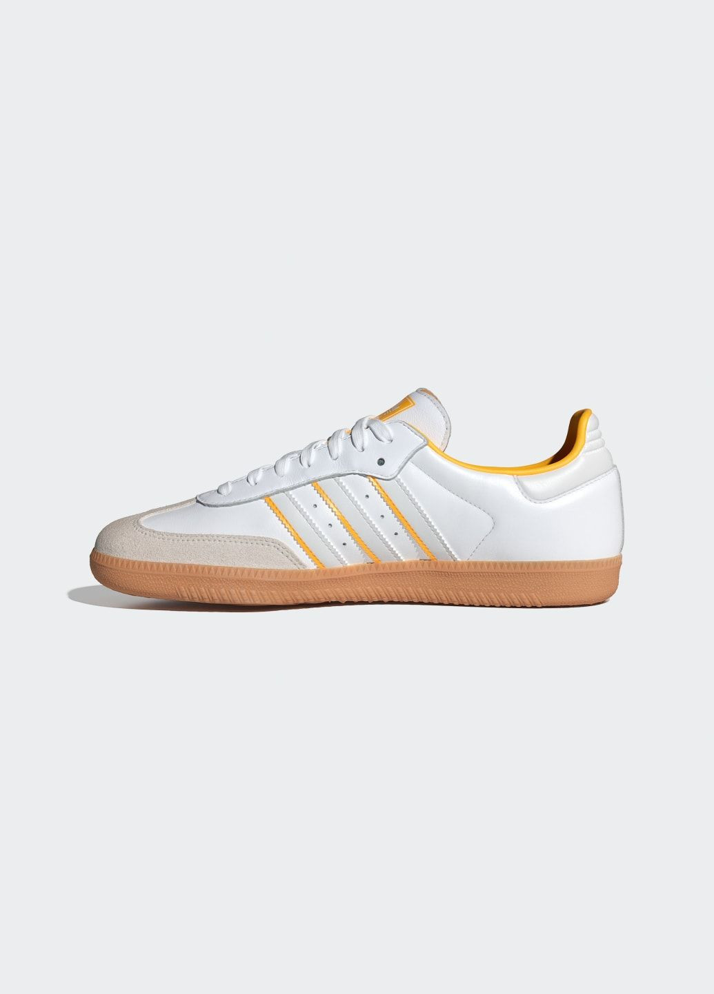 Белые летние кроссовки samba og adidas