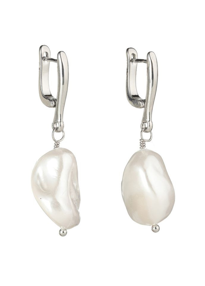 Серьги с натуральной жемчужиной 5166 LeBijou (367580405)