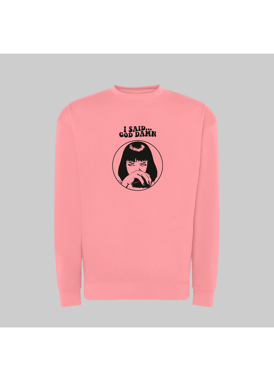 Світшот з принтом "I said... god damn". Pulp Fiction (10597507721) ТiШОТКА (365436061)