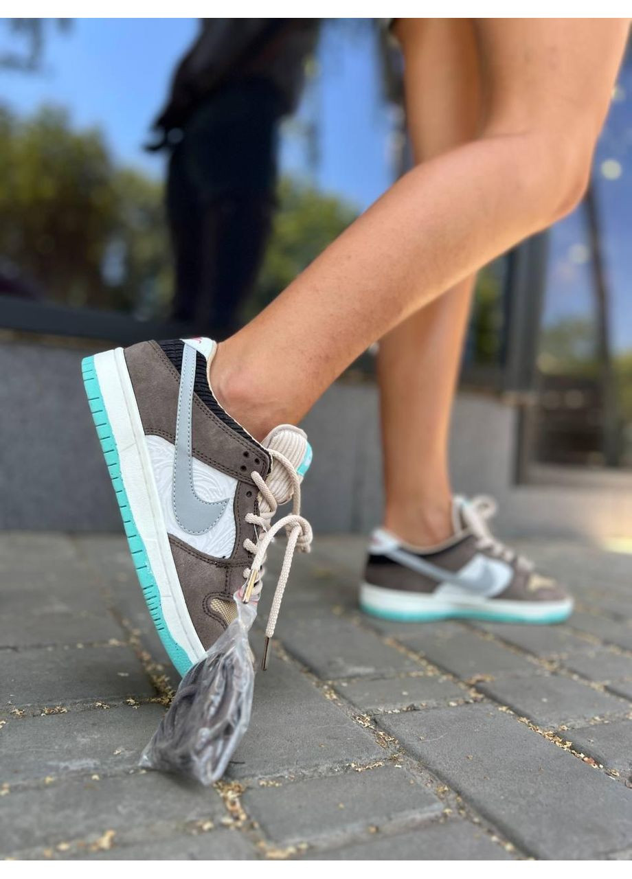 Белые демисезонные кроссовки мужские nike sb dunk low pro big money savings найк сб данк No Brand