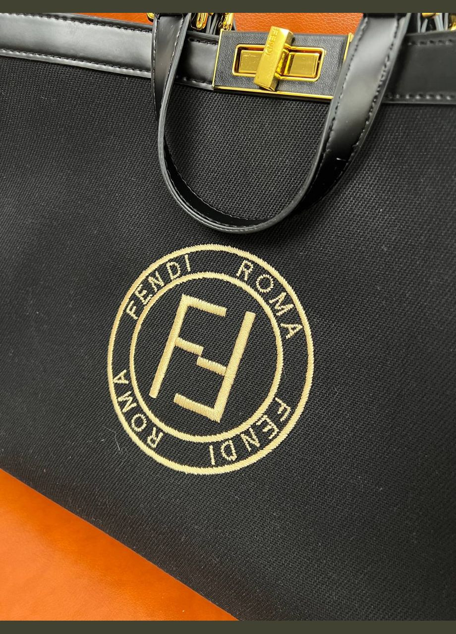 Сумка з лого Fendi Vakko (314818098)