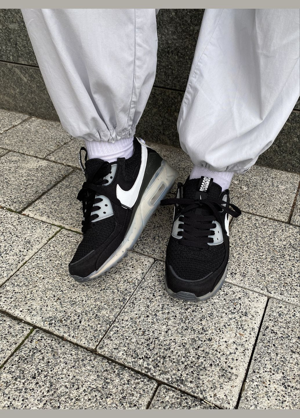 Кросівки жіночі і чоловічі Nike Air Max Terrascape 90 black | Найк Аір Макс Терраскейп 90 чорні No Brand чорні демісезони (316663587)