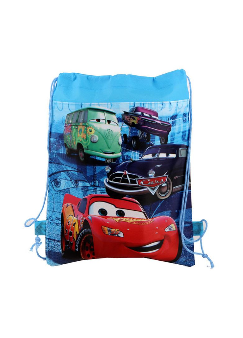 Рюкзак-мішок для форми та змінного взуття з принтом «Тачки» для хлопчиків China (367623279)