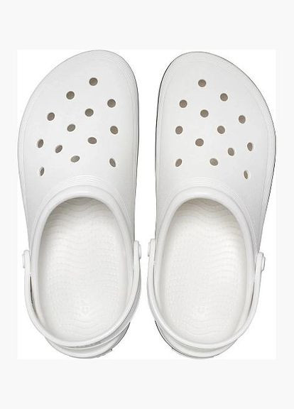 Белые off court clog white m5-w7 Crocs