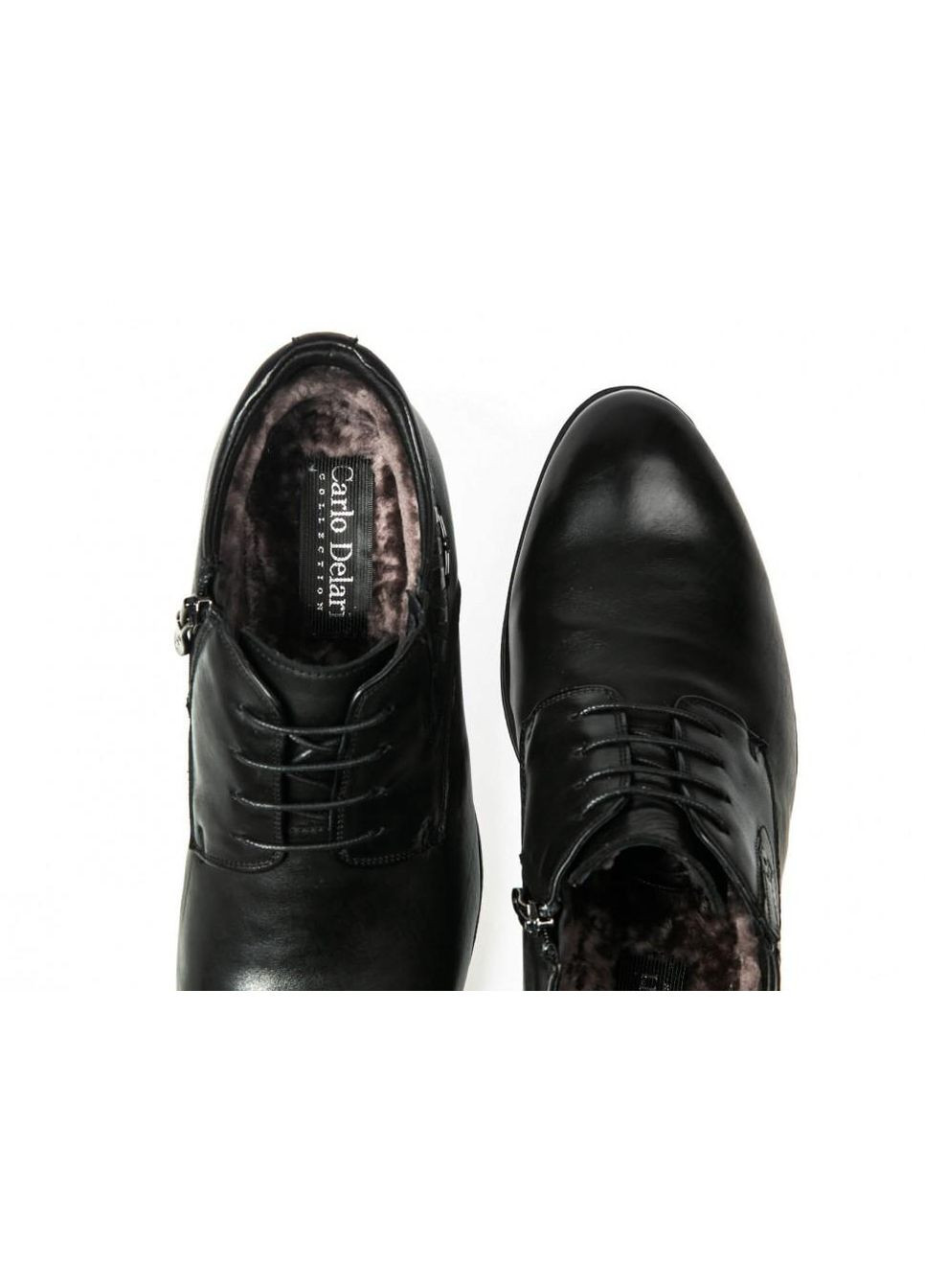 Черные зимние ботинки 7184123 цвет черный Carlo Delari