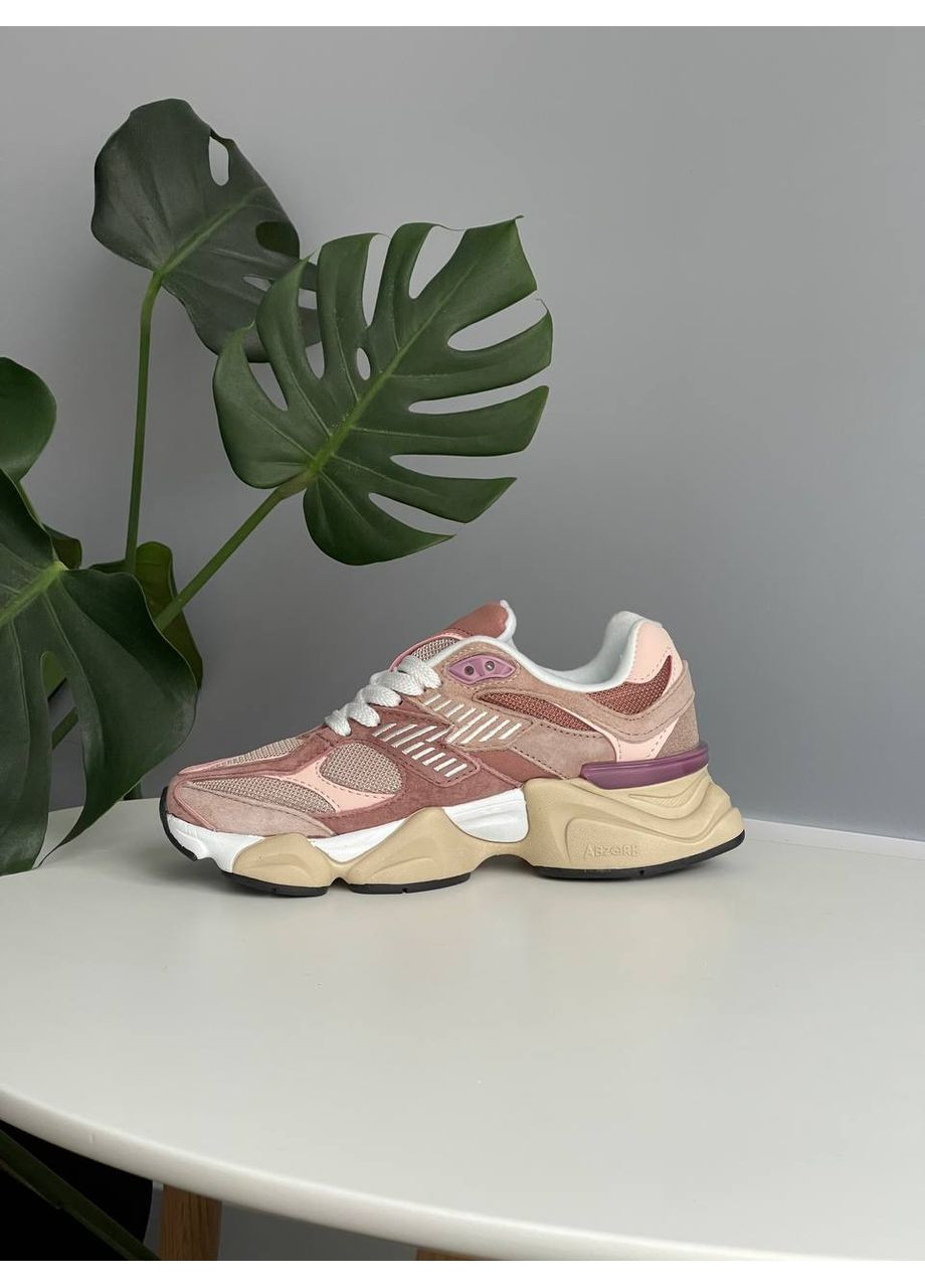 Кроссовки женские и мужские New Balance 9060 Beige Brown | Нью Беланс 9060 бежевые No Brand бежевые демисезоны (361155244)