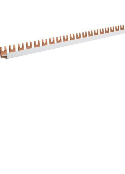 Шина фазная KDN180B вилочная 1-полюсная на 57 модулей. Hager (342071301)