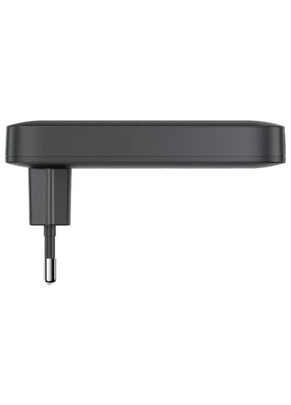 Зарядний пристрій 3xUSB 65W (2xUSB-C+USB-A) Gan A100 Fast Charger Ultra thin black (6974316283492) Acefast 3xUSB 65W (2xUSB-C+USB-A) Gan A100 Fast Charger Ul (370021089)