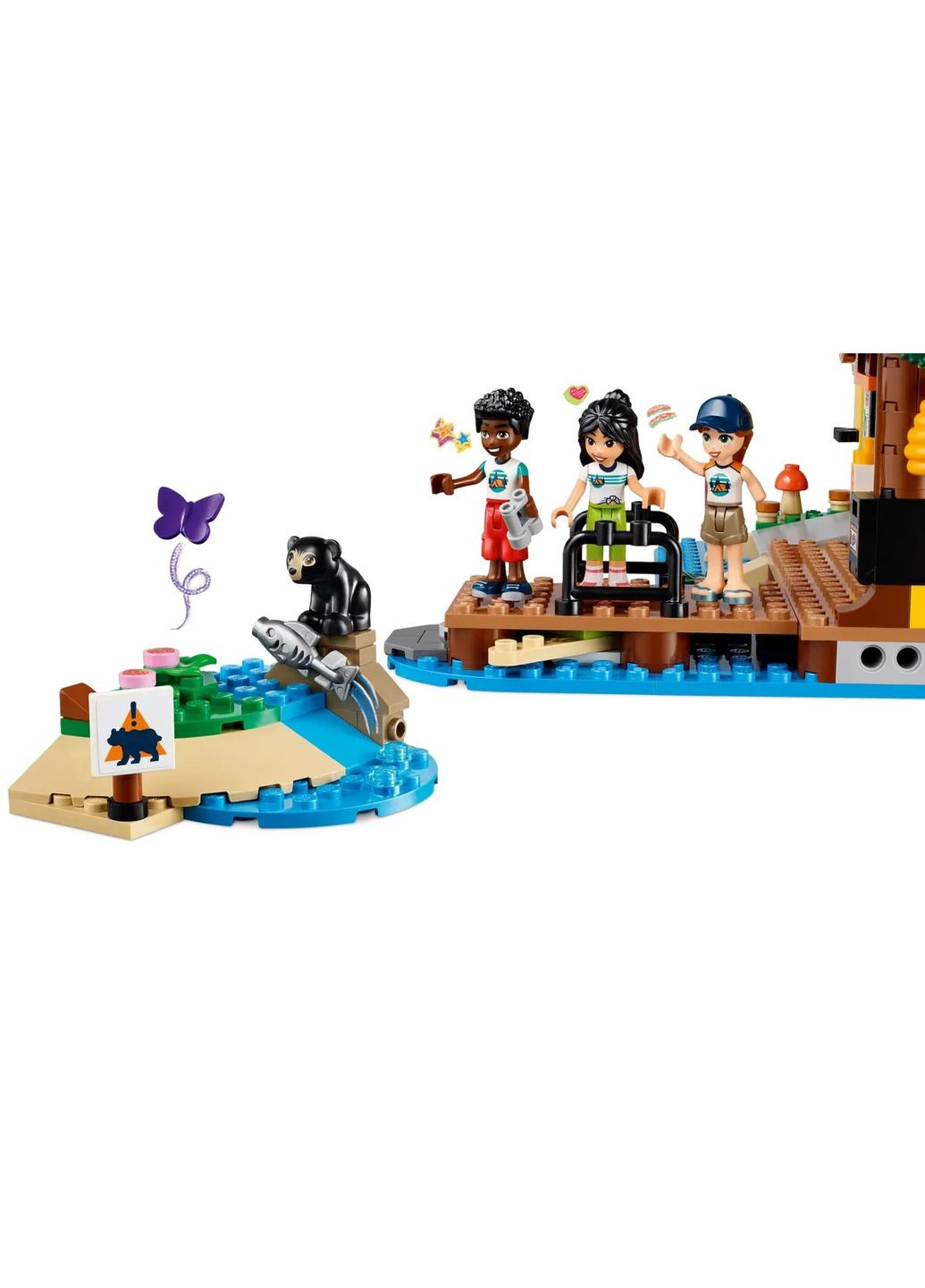 Конструктор Friends Водні види спорту в таборі пригод Lego (314928198)