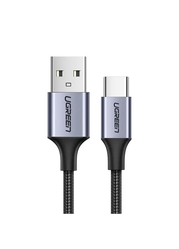 Оригинал! Кабель USB 2.0 AM-Type-C M, 1.5 м, 60W Nickel Plating Aluminum Braid, US288 Ugreen (399788434)