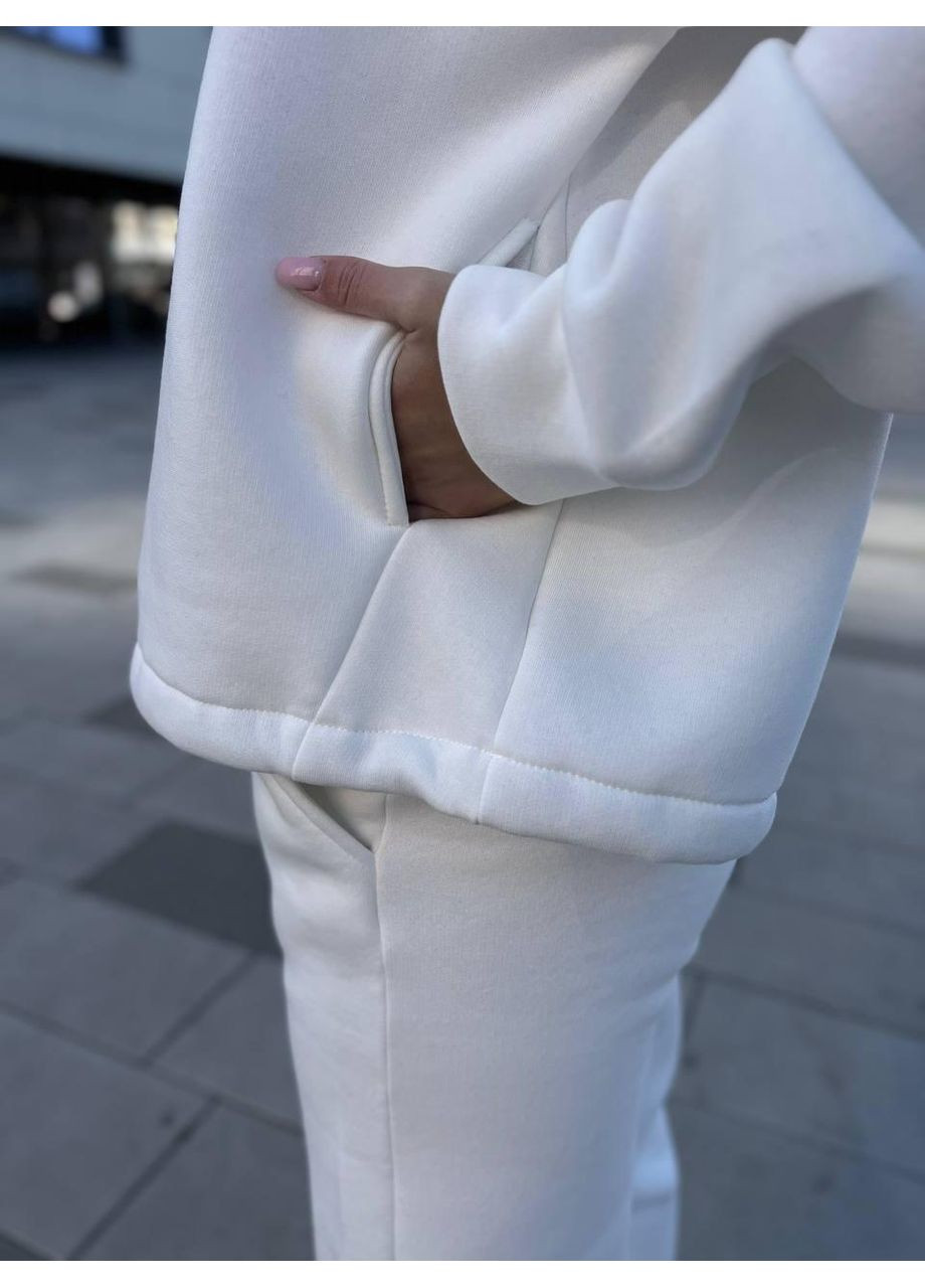 Костюм флісовий «Валерi/Флекс» 2XL-3XL 50/52 молоко Come See and Buy (366880447)