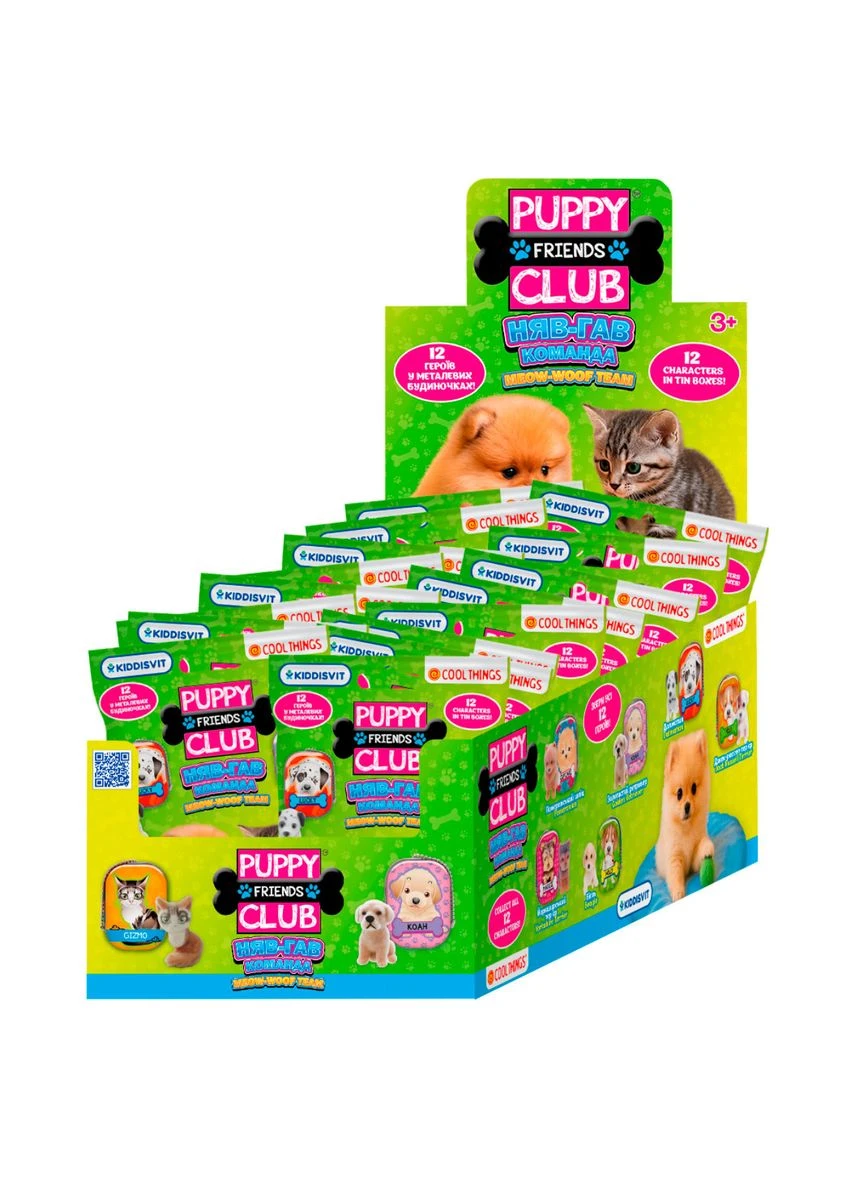 Фігурка-сюрприз Puppy Club Няв-Гав команда Cool Things (398201999)