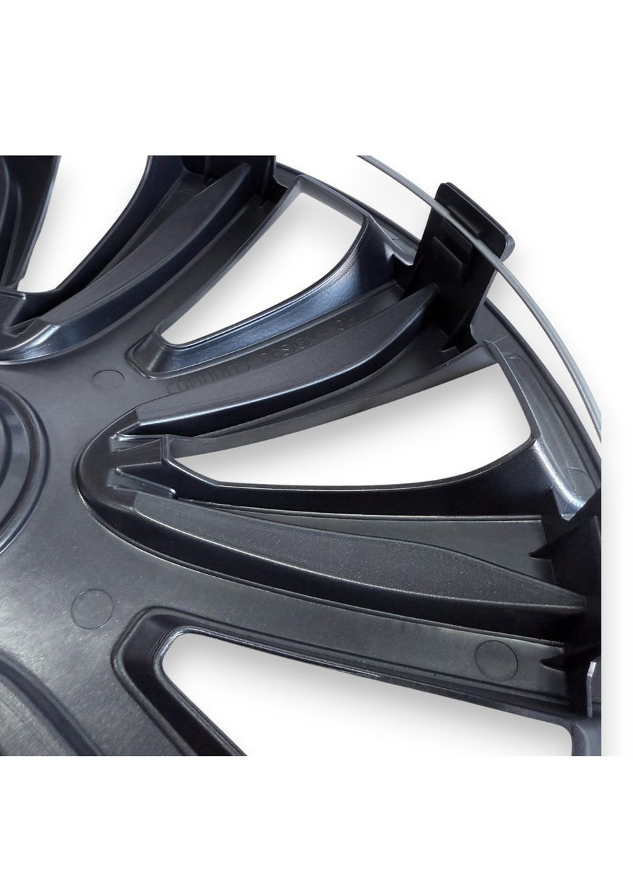 Ковпак на колесо Nardo Silver Black R14 ковпаки на диски Нардо Сільвер Блек Р14 No Brand (364463747)