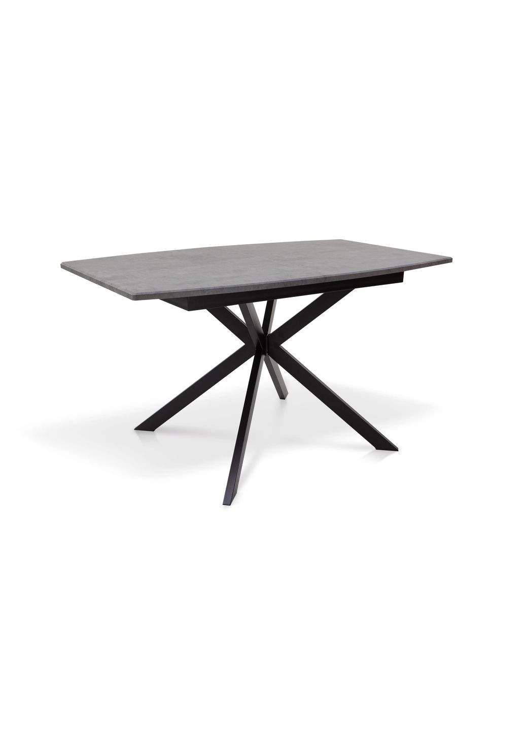 Стіл-трансформер кухонний розкладний RICHARD Чорний/Мармур сірий 857486-02 857486 Comfort Line (355467904)