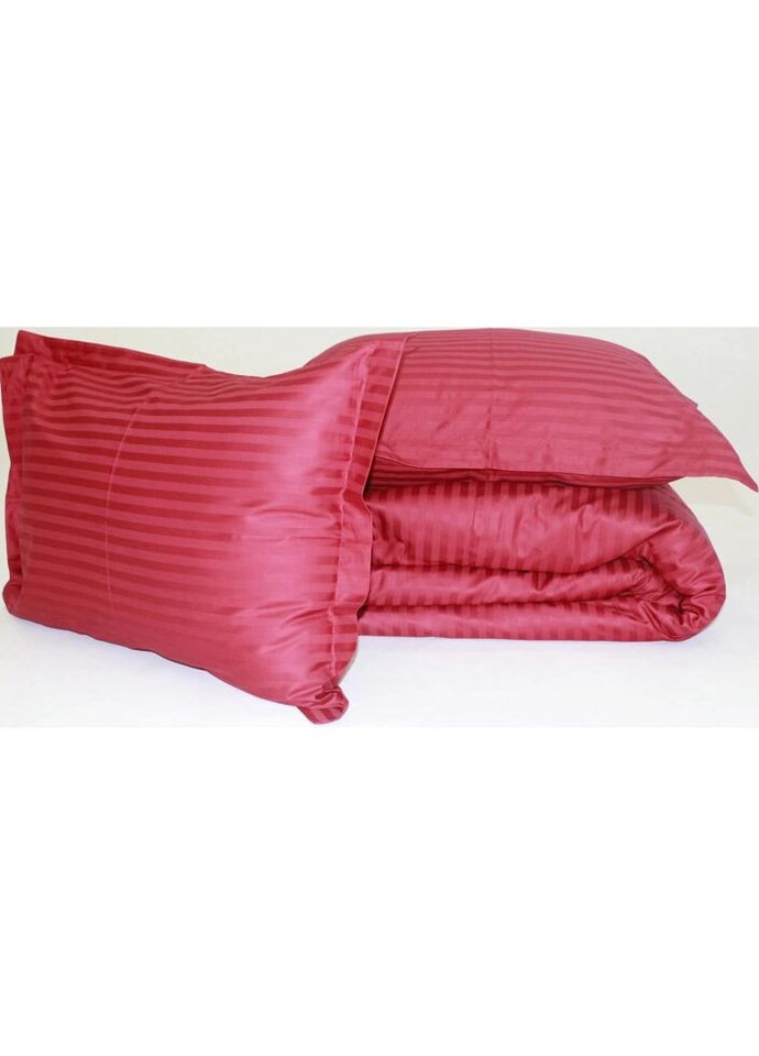 Постільна білизна SatinStripe 30-0018Red 143х210 Полуторний (2200005254486) Mirson (280431923)