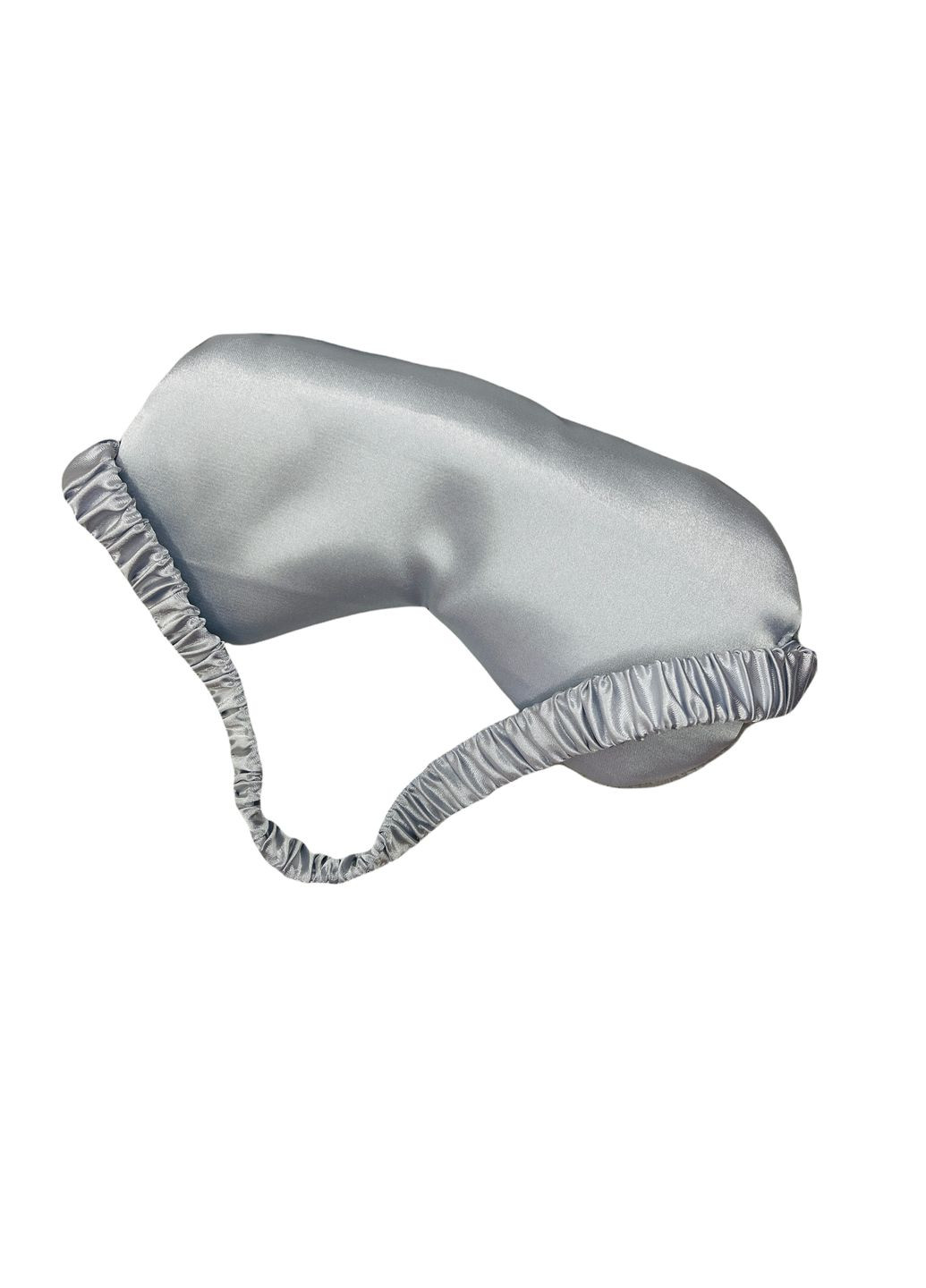 Маска для сна из меха плюшевая/повязка для глаз серая (20-9) No Brand (330618873)