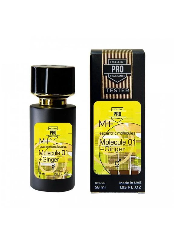 Ecentric Molecule Molecule 01 + Ginger ТЕСТЕР PRO унисекс 58 мл No Brand (395960244)