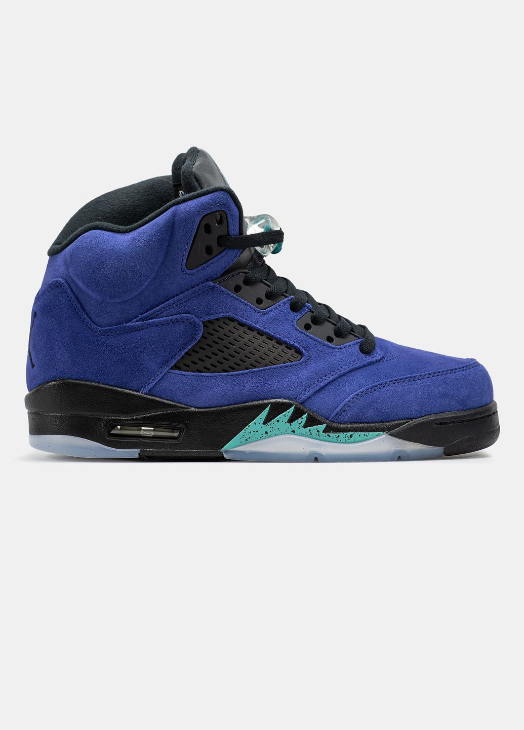 Фіолетові Осінні кросівки чоловічі nike jordan 5 purple black | найк джордан 5 фіолетові чорні No Brand