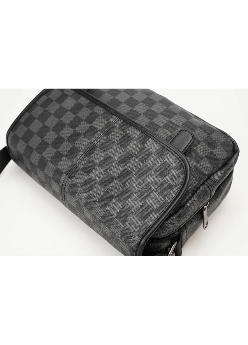 Сумка-планшетка польова в клітинку у стилі Louis Vuitton(KS_1758) No Brand (383877995)