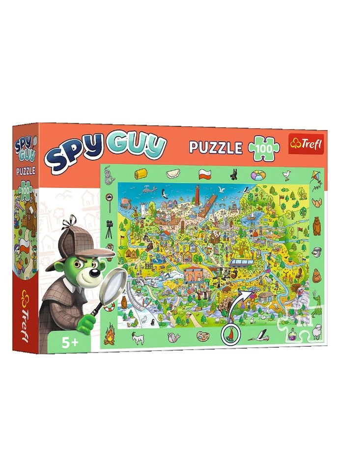 Пазли Spy Guy. Шпигун. Польща. Poland (100 ел.) 15596 ( ) Trefl (328945725)