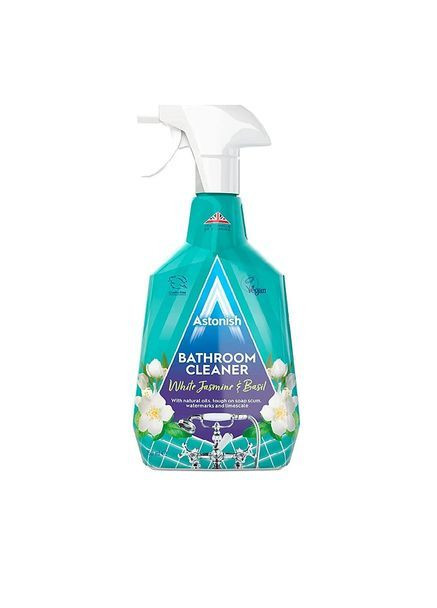 Средство для уборки ванной комнаты Bathroom Cleaner White Jasmine & Basil 750 мл Astonish (363330449)