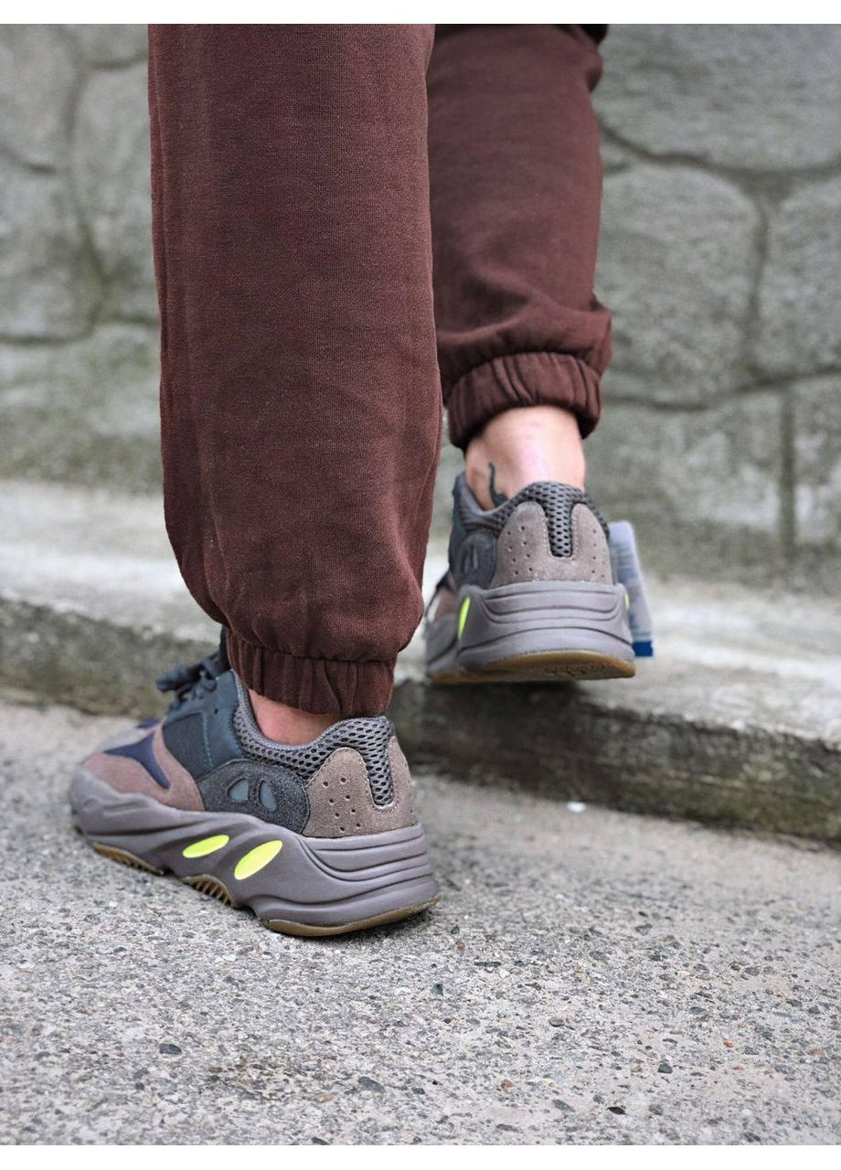 КРОССОВКИ ЖЕНСКИЕ ADIDAS YEEZY 700 V1 MAUVE АДИДАС ИЗИ БУСТ No Brand чёрные демисезоны (367168645)