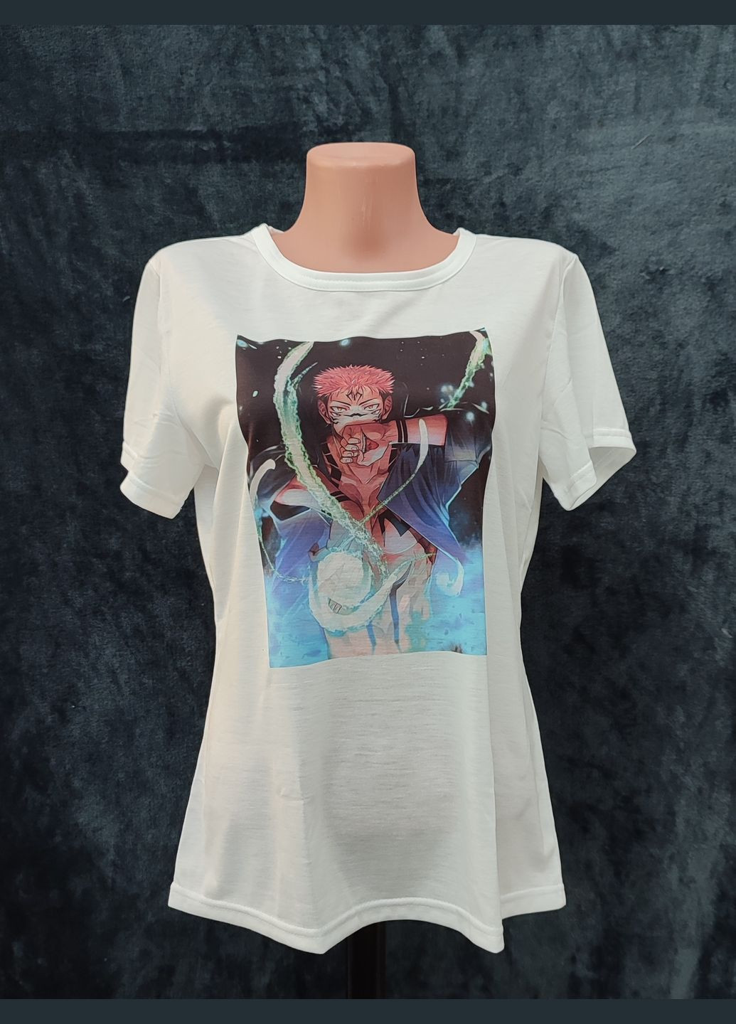 Футболка женская Satoru Gojo Тип 3 односторонняя No Brand - (304293428)