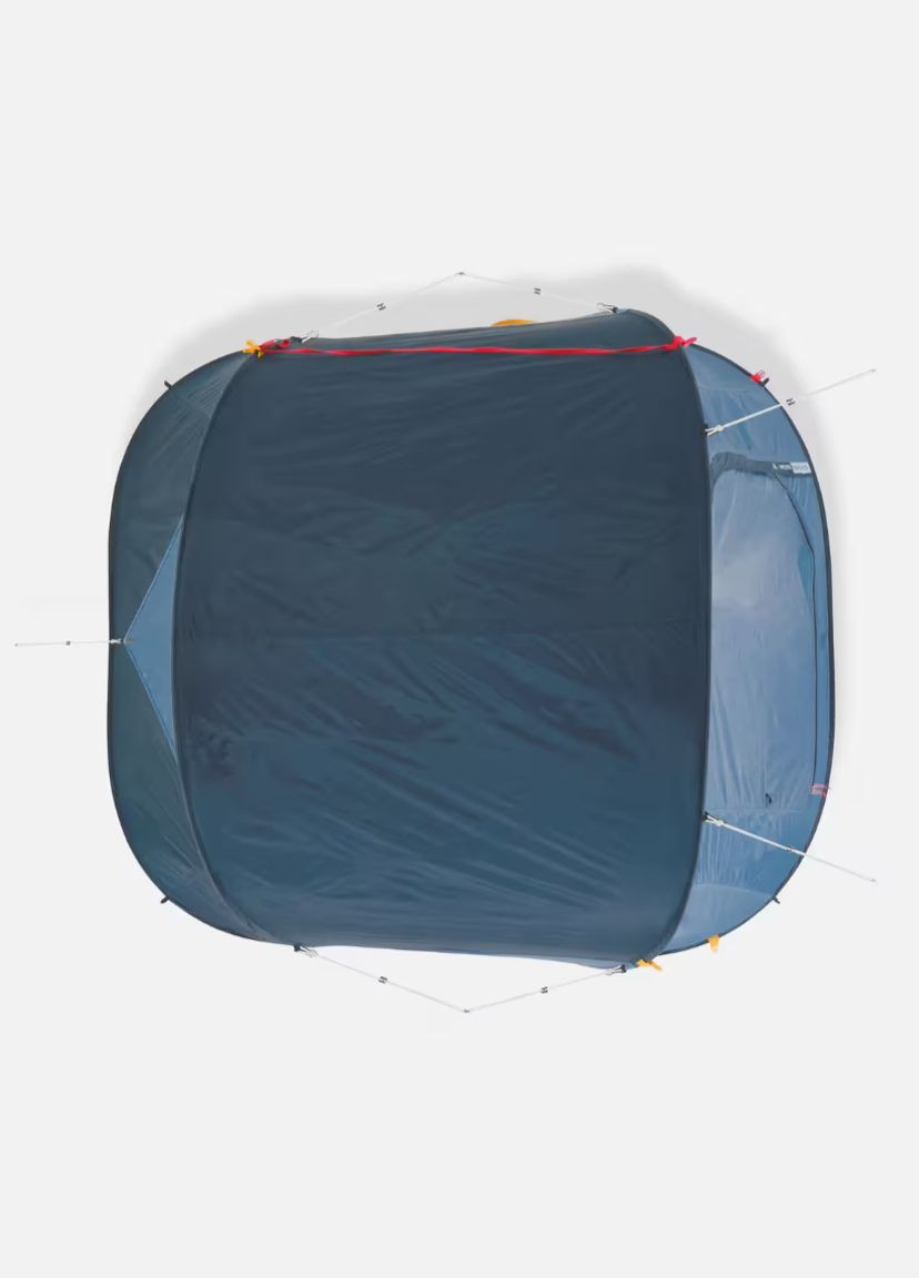 Быстросборная Туристическая Палатка (Трехместная) ARPENAZ Водонепроницаемая Синий Quechua (335052902)