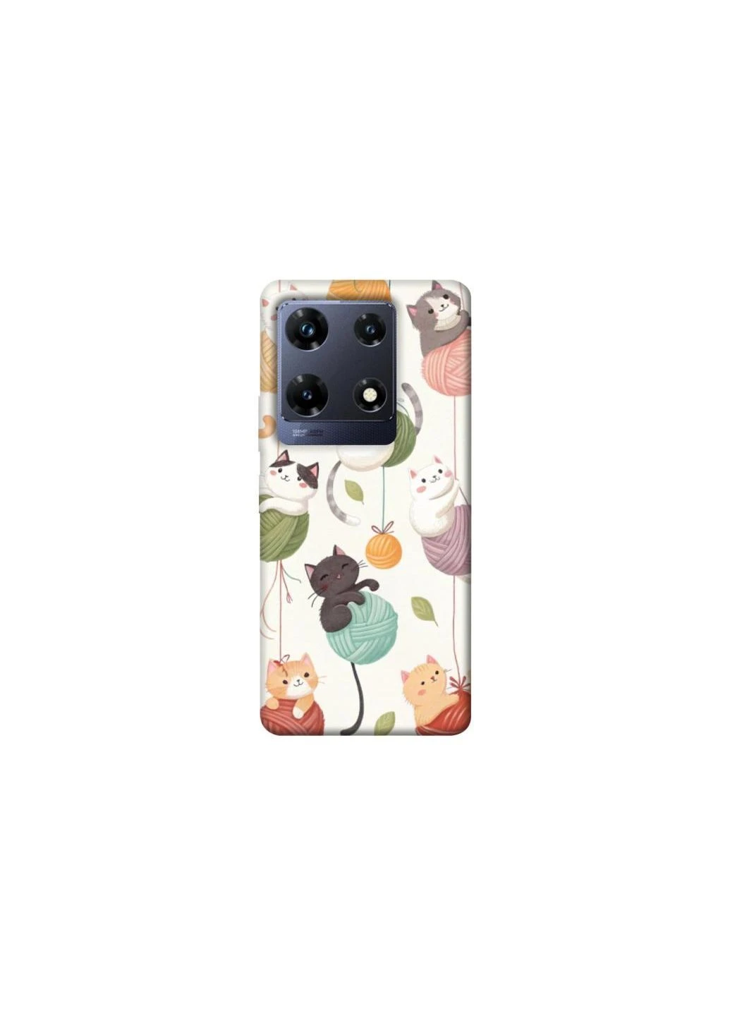 Чехол на Infinix Note 30 Pro Funny Kittens Frontalka (379665608)