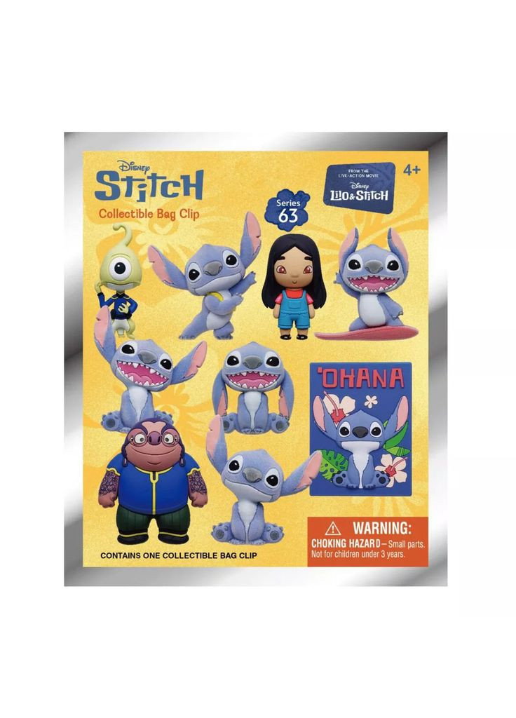 Фигурка-сюрприз на клипсе Лило и Стич (84060) Monogram (364488060)
