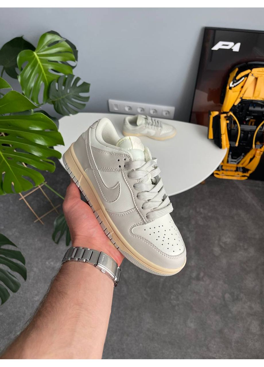 Кросівки жіночі і чоловічі Nike SB Dunk Low Grey Fog | Найк сб Данк низькі сірі No Brand сірі демісезони (356764839)