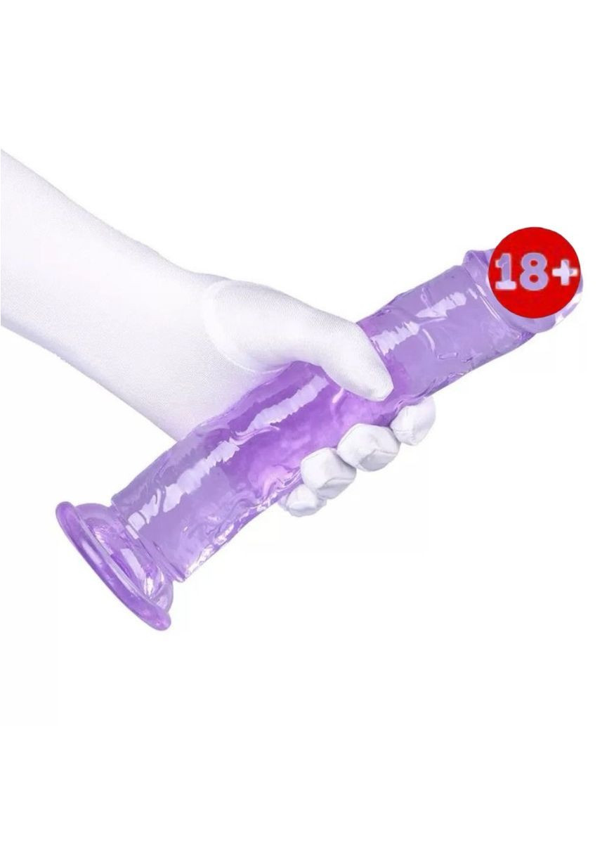 Фалоімітатор ділдо «М» 19 см — реалістичний фалос для жінок, секс-іграшка з присоскою для інтимних ігор No Brand (367604814)