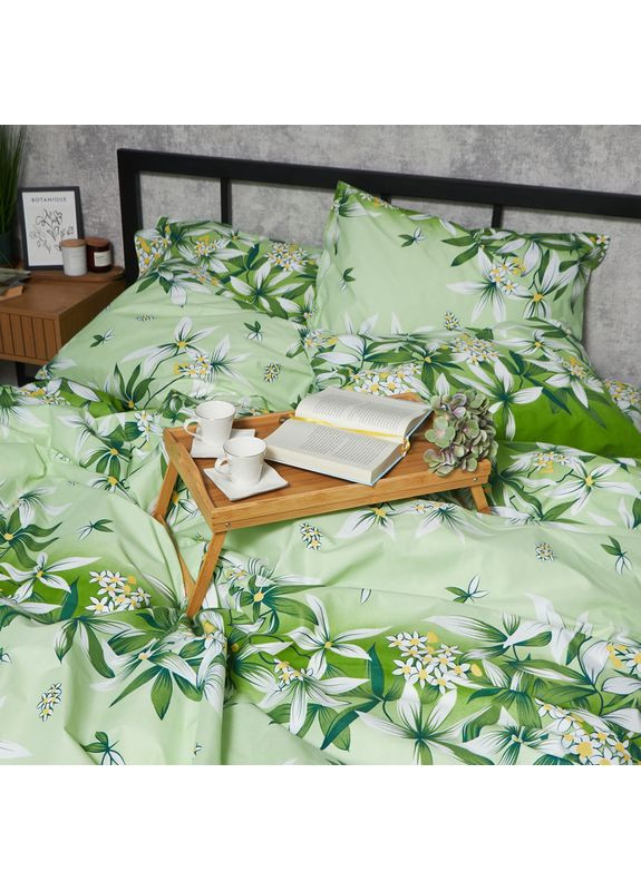 Комплект постільної білизни Микросатин Premium «» Двоспальний 175х210 наволочки 2х70х70 (MS-820008197) Moon&Star Floral Bliss (356114470)