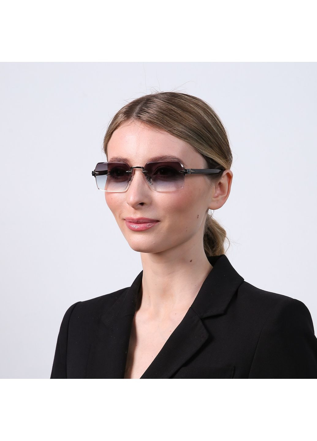 Солнцезащитные очки Прямоугольные женские LuckyLOOK 724-464 (322790804)