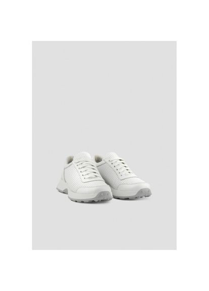 Белые всесезонные легкие белые кроссовки (кеды) кожа/перфорация украина р. (vm-om081) Vm-Villomi