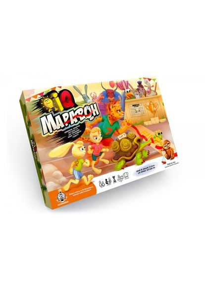 Настільна гра IQ Марафон ДТ-БІ-07-35 Danko Toys (341267888)
