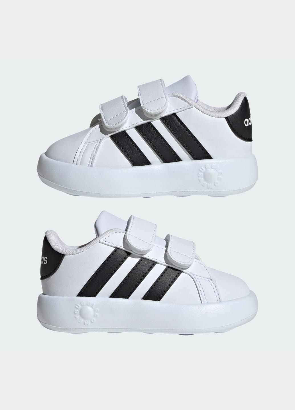 Белые всесезонные кроссовки grand court 2.0 adidas