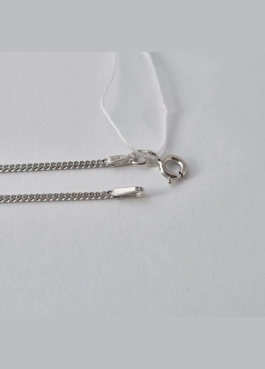 Срібний Ланцюжок ланцюг Панцир см срібло 925 проби Родоване 2.10г pd40rod No Brand (306854812)